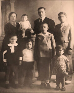 Lucera - Barbaro Francesco Antonio Fasano Sassi Luigia nel 1937 - Foto di Michele Barbaro