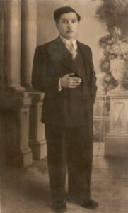 Lucera - Carapelle Lorenzo nel 1938 - Foto fornita da Nicola Carapelle