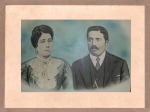 Lucera - Carapelle Nicola (il Patriarca) e d'Apollo Angela Rosa (primi 900) - Foto di Francesco Antonio Romice