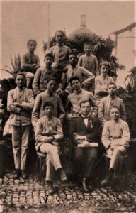 Lucera - Foto di classe gemelli Cavalli collegio Padri Gesuiti a Montragone nel 1918