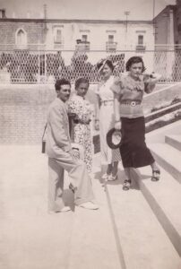 Lucera - Grasso Maria - La vecchia Ferrovia di Lucera nel 1935 - Foto di Michele Pesce