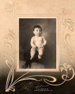 Lucera - Grasso Raffaele nel 1927 - Foto di Emma Grasso