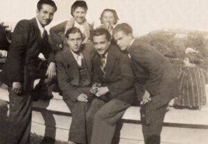 Lucera - Iliceto Raffaele, Bottone Nicola, Sassi Enrica, Giuseppina e Trivisonne Antonio nel 1938