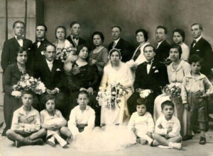 Lucera - Maffulli Antonio e Olivieri Concetta nel 1933 - Foto fornita da Vincenzo Maffulli