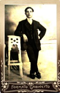 Lucera - Monticelli Michele nel 1889 - Foto di Monticelli Franco