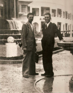 Lucera - Nassisi Vincenzo e Romice Leonardo nel 1930 - Foto postata da Antonio Iliceto