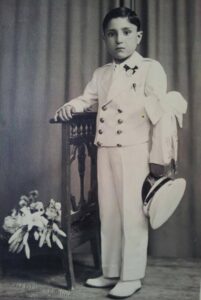 Lucera - Padalino Armando - Prima Comunione nel 1939 - Foto di Alfredo Padalino