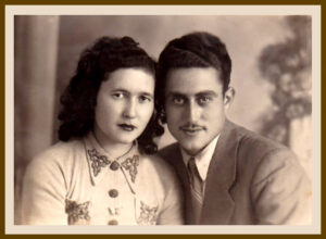 Lucera - Pellegrino Pasquale e Cardone Giuseppina nel 1938 - Foto fornita dalla figlia Anna Pellegrino