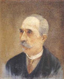 Lucera - Ritratto del padre di Giuseppe AR nel 1915