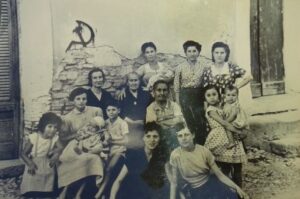 Lucera - Dietro al Tribunale. Nella casa dove era disegnata la falce e il martello abitava mio nonno con la sua famiglia - Foto di Pasquale Trivisonne