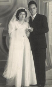 Lucera - Lepore Alberto e Lucia nel 1950
