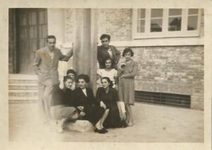 Lucera - Davanti alla GIL nel 1950 - Foto di Valentina Di Stefano