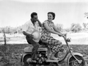 Lucera - Viola Michele e Mansueto Lina nel 1954