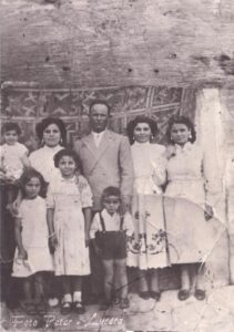 Lucera - La famiglia Saldutti nel 1955 - Foto di Michela Saldutti