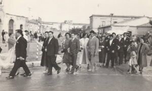 Lucera - Matrimonio - Si riconoscono i coniugi Papa - Foto di Genoveffa Papa