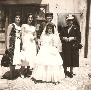 Lucera - d'Atri Maria Antonietta, Prima Comunione nel 1957 - Foto di Antonio Iliceto