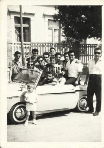 Lucera - Di Siena Vincenzo con amici, anni 60 - Foto di Vincenzo Di Siena