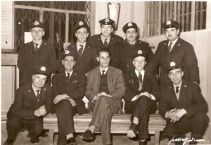 Lucera - Polito Peppino con i Colleghi nel 1962
