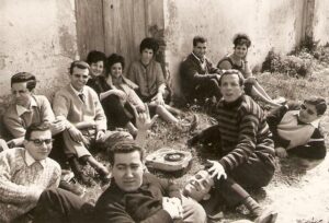 Lucera - Santoro Peppino , Peppino De Padova, Benito Cozzolino, Mario Di Gioia, Prato, Antonio Iliceto, Rosaria De Troia nel 1964