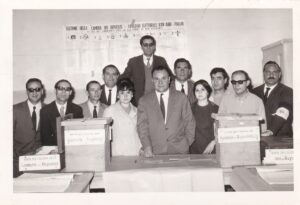 Lucera - Palmadessa Antonio ( 3° da sinistra) - Elezioni Politiche 1968 - Foto postata da Antonio Iliceto