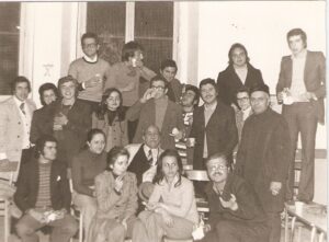 Lucera - Testa Corrado all'Opera S. Giuseppe- Saluti con gli Amici dell'Arte, anni 70