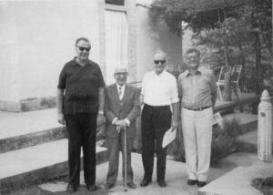 Lucera - Catapano Tonino e l'amico poeta Enrico Venditti - Foto di Walter Di Pierro