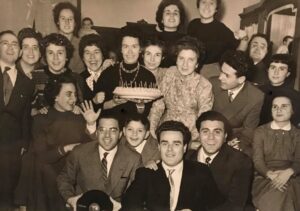 Lucera - Baldassarre Leopoldo (accovacciato 1° da dx) - Foto fornita da A. Baldassarre