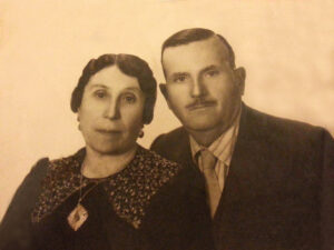 Lucera - Tammaro Luigi e Schiavone Enrichetta - Anni 40 - Foto di Filippo Tammaro