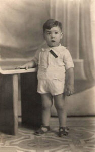 Lucera - Carapelle Vincenzo di Giuseppe, classe 1948 nel 1950 - Foto di Francesco Antonio Romice