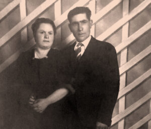 Lucera - Del Gaudio Alfonso e Selvaggio Rosaria, anni 50 - Foto di Anna Del Gaudio