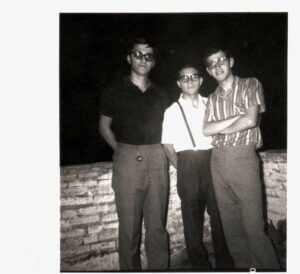 Lucera - Montanaro Lino e amici, anni 70 - Foto di Montanaro Lino