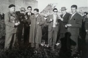 Lucera - Scampagnata al castello negli anni 70 - Foto di Daniele Graziano