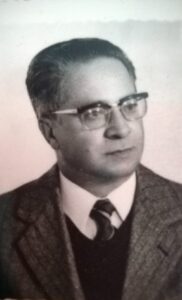 Lucera - Ventriglia Prof. Rosario (soprannominato Radeszky), anni 80 - Foto di Emma Ventriglia