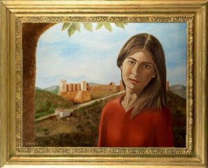 Mentana Gianni: La Fortezza svevo - angioina di Lucera e la ragazza