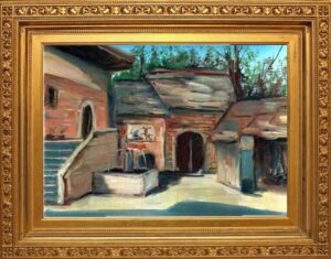 Granieri Marcello: 1994 - Cortile medioevale