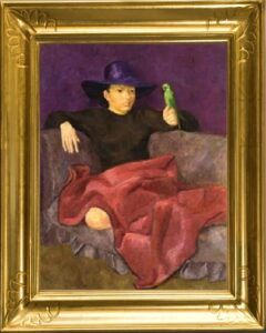 Cavalli Emanuele: Figura con cocorita