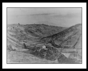 Cavalli Emanuele: 1930 - Paesaggio a Rignano