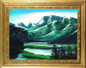 Granieri Marcello: 2009 - Paesaggio alpino