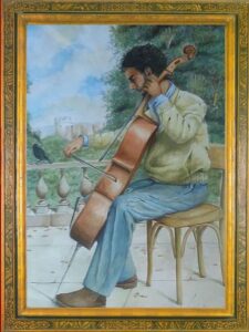 Lovino Armando: Il violoncellista e il merlo