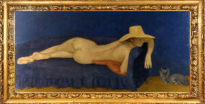 Cavalli Emanuele: 1972 - Nudo sdraiato