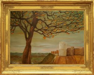 Mentana Gianni: Lucera - Castello all'alba