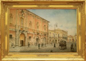 Lovino Armando: 1998 - Piazza Duomo - Palazzo Vescovile - Presenze del passato