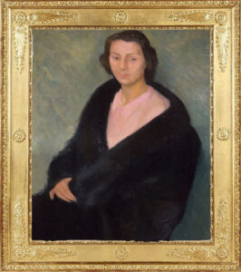 Cavalli Emanuele: 1948 - Ritratto della Signora M. Nann