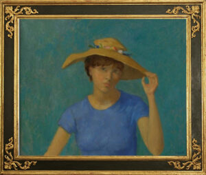 Cavalli Emanuele: 1975 - Ritratto di Sandra Batoni