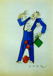 Onorato Umberto - Futurismo Burlesque - Prestigiatore