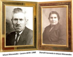 Lucera - Ieluzzi Alessandro e Storelli Camela, nonni di Nicola Ieluzzi - Anni 40