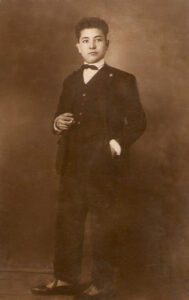 Lucera - Carapelle Antonio (1910-1970) nel 1928 - Foto fornita da Nicola Carapelle