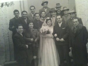 Lucera - Lamorgese matrimonio nel 1948 - Foto di Nicola Iannaccone