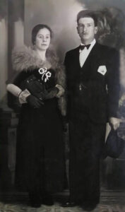 Lucera - Nonni materni nel 1941 - Foto di Francesca Monaco