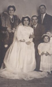 Lucera - Palmadessa Antonio e Fania Bianca il 29-4-1948 - Foto di Antonio Iliceto